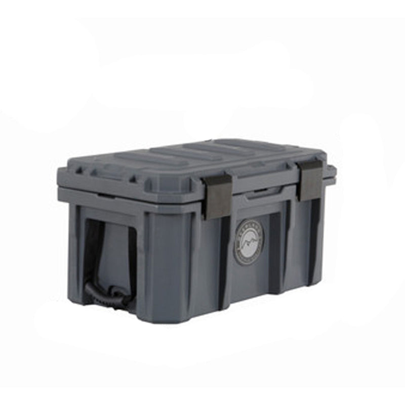 Load image into Gallery viewer, D.B.S. - Dark Grey 53 QT Dry Box With Drain, And Bottle Opener
