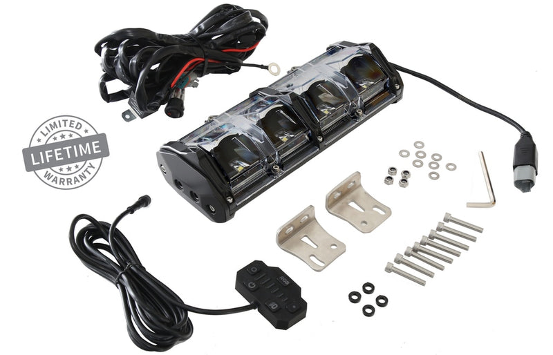 Load image into Gallery viewer, EKO 10&quot; LED/RGB Light With Switch, Harness &amp; Mounting Hardware
