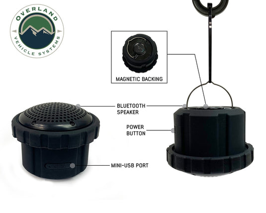 Wild Land Camping Gear - UFO Solar Light Pods & Speaker