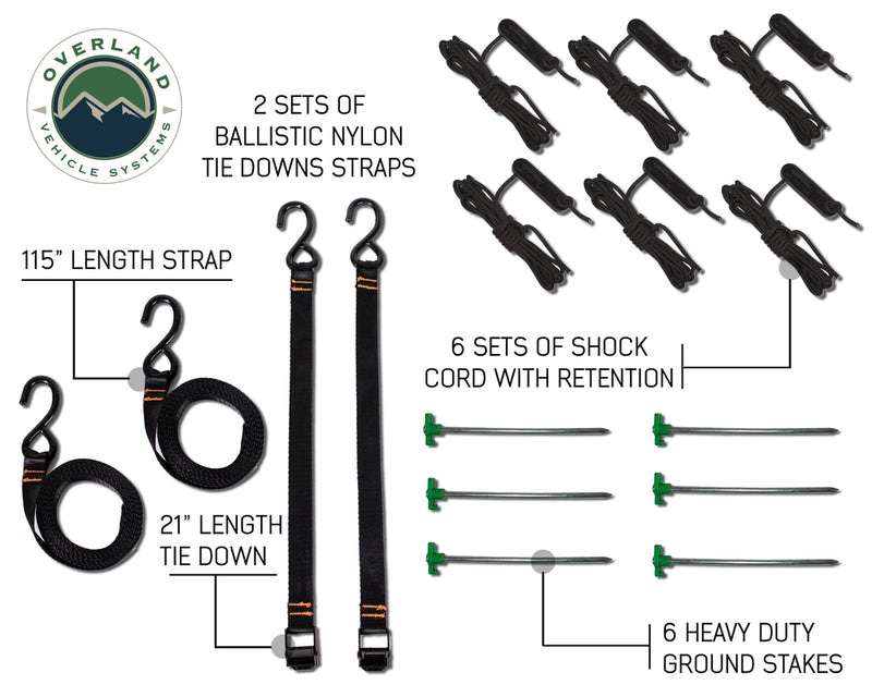 Load image into Gallery viewer, (Driver-side)  Nomadic Awning 270 Awning &amp; Wall 1, 2, &amp; 3, Mounting Brackets
