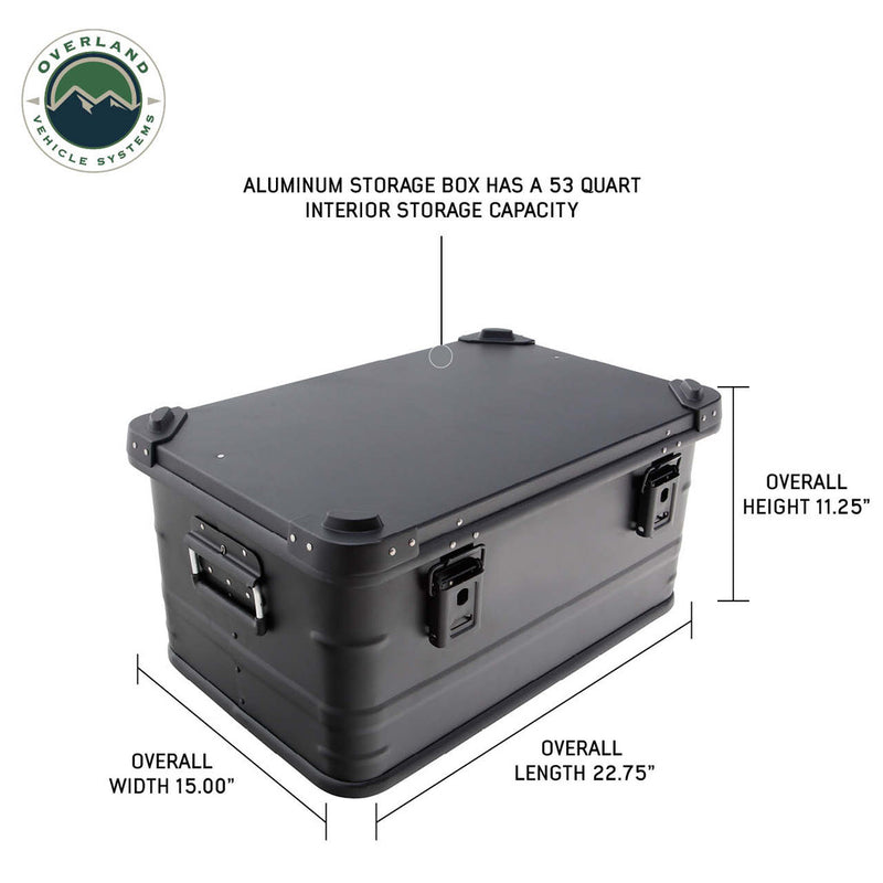 Load image into Gallery viewer, OVS Aluminum Box Storage 53QT
