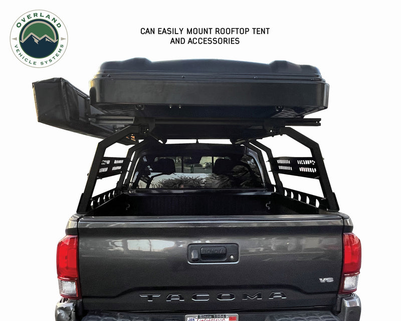 Load image into Gallery viewer, Discovery Rack with Side Cargo Plates, With Front Cargo Tray System Kit Mid Size Truck Short Bed Application
