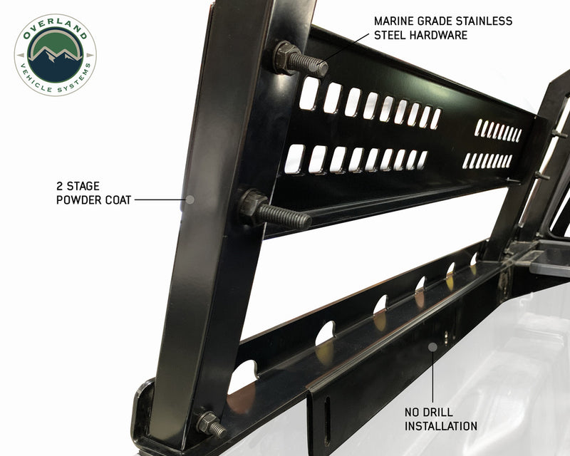 Load image into Gallery viewer, Discovery Rack with Side Cargo Plates, With Front Cargo Tray System Kit Mid Size Truck Short Bed Application
