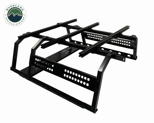 Discovery Rack with Side Cargo Plates, With Front Cargo Tray System Kit Mid Size Truck Short Bed Application