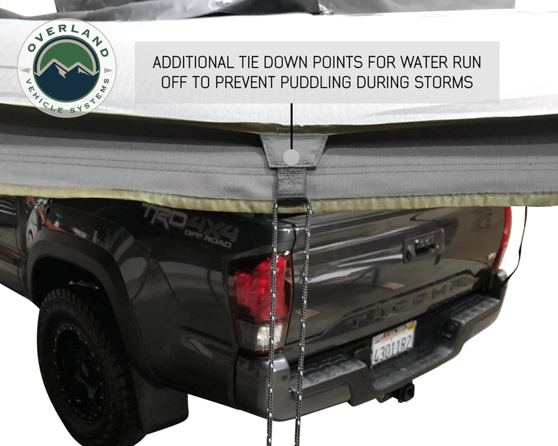 Load image into Gallery viewer, Nomadic Awning 270 - Dark Gray Cover With Black Transit Cover Passenger Side &amp; Brackets
