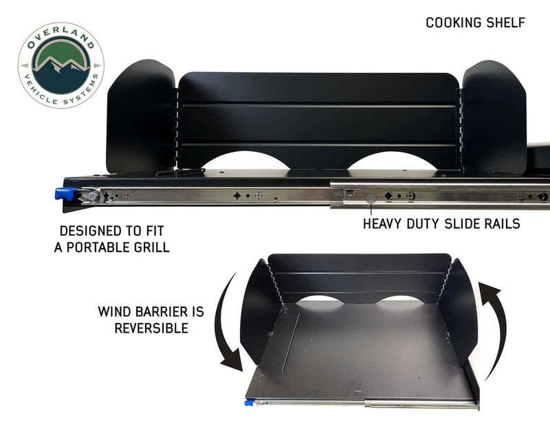 Load image into Gallery viewer, Camp Cargo Box Kitchen With Slide Out Sink, Cooking Shelf and Work Station
