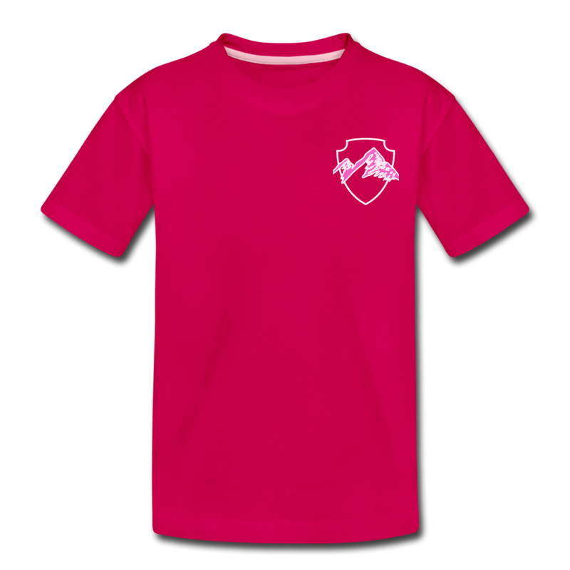 Load image into Gallery viewer, Off The Grid Girls Toddler Premium T-Shirt - dark pink
