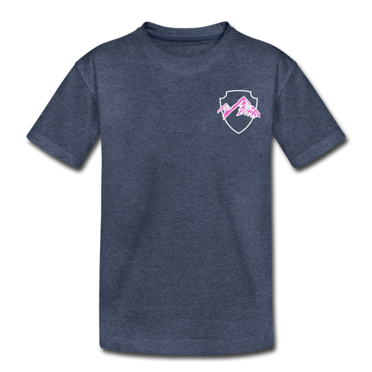 Off The Grid Girls Toddler Premium T-Shirt - heather blue