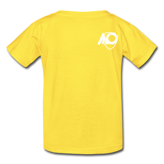 RAINBOW Hanes Youth Tagless T-Shirt - yellow