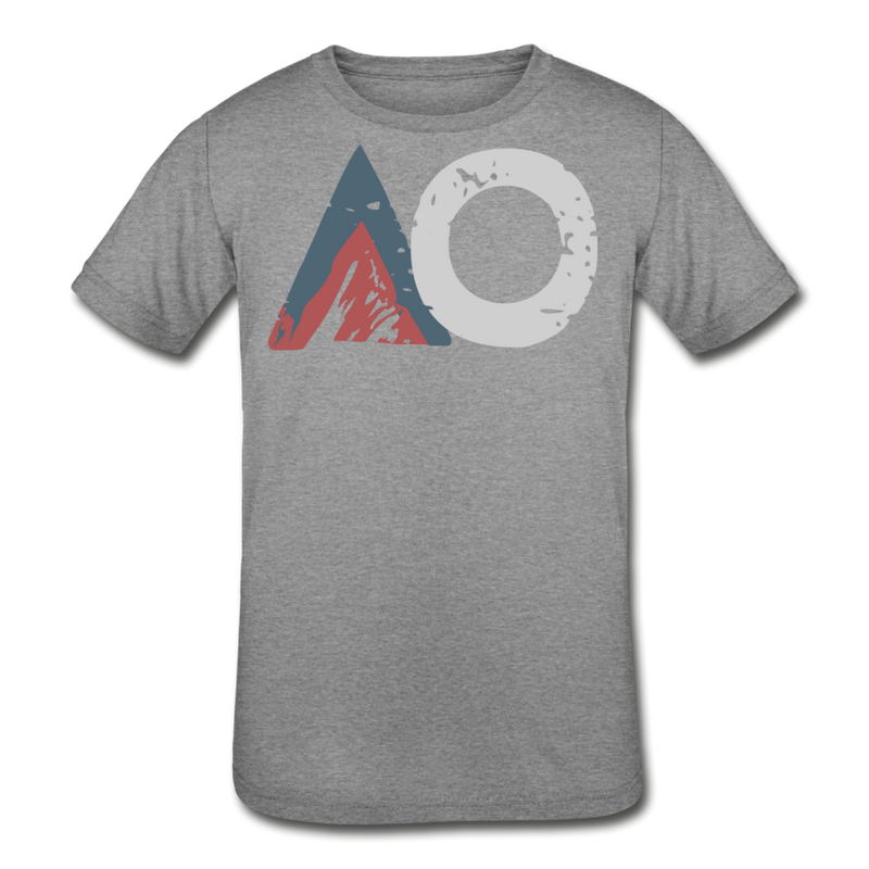 Load image into Gallery viewer, AO Design Kids&#39; Tri-Blend T-Shirt - heather gray
