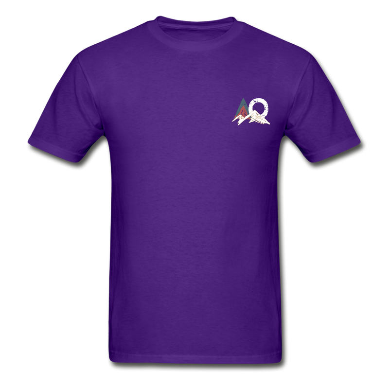 Load image into Gallery viewer, AO 3-D mountaineer Gilden Tee - purple
