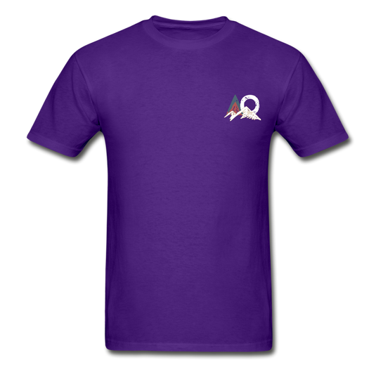 AO 3-D mountaineer Gilden Tee - purple