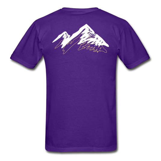 AO 3-D mountaineer Gilden Tee - purple