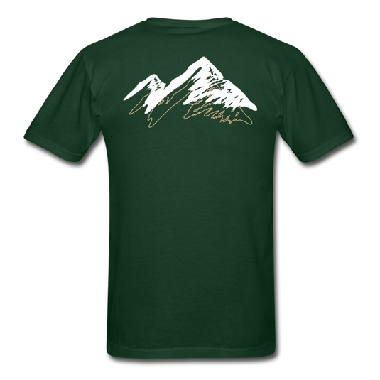 AO 3-D mountaineer Gilden Tee - forest green