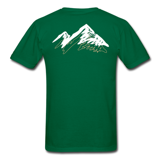 AO 3-D mountaineer Gilden Tee - bottlegreen