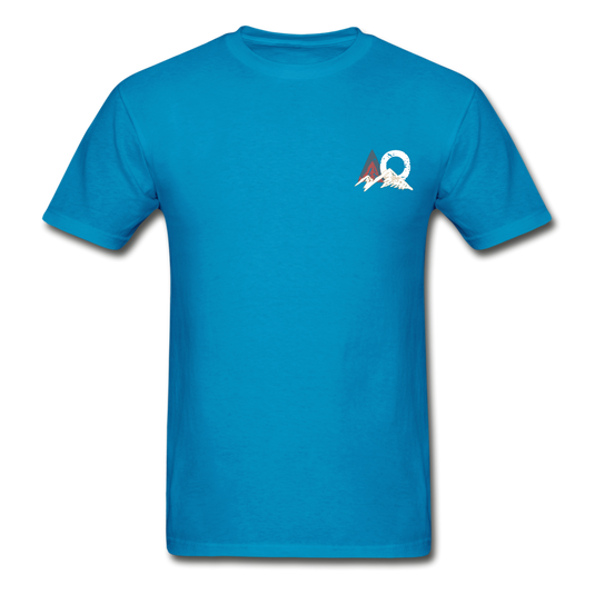 AO 3-D mountaineer Gilden Tee - turquoise