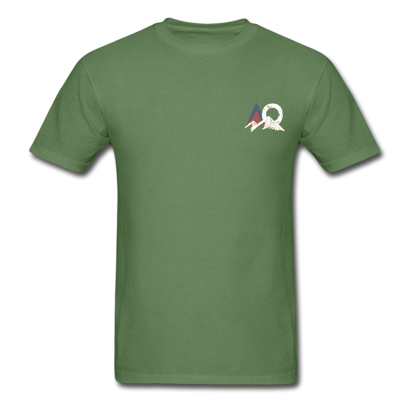 Load image into Gallery viewer, AO 3-D mountaineer Gilden Tee - military green
