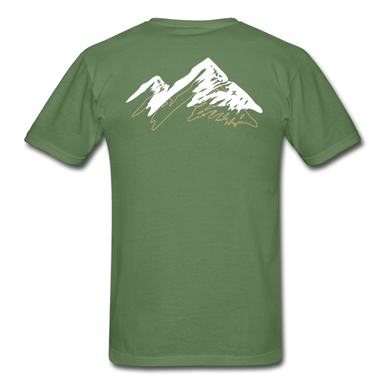 Load image into Gallery viewer, AO 3-D mountaineer Gilden Tee - military green
