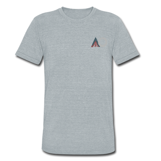 AO Logo Front Tri-Blend - heather gray