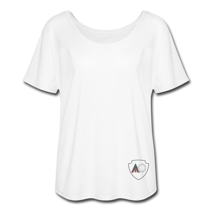 Women’s Flowy T-Shirt - white