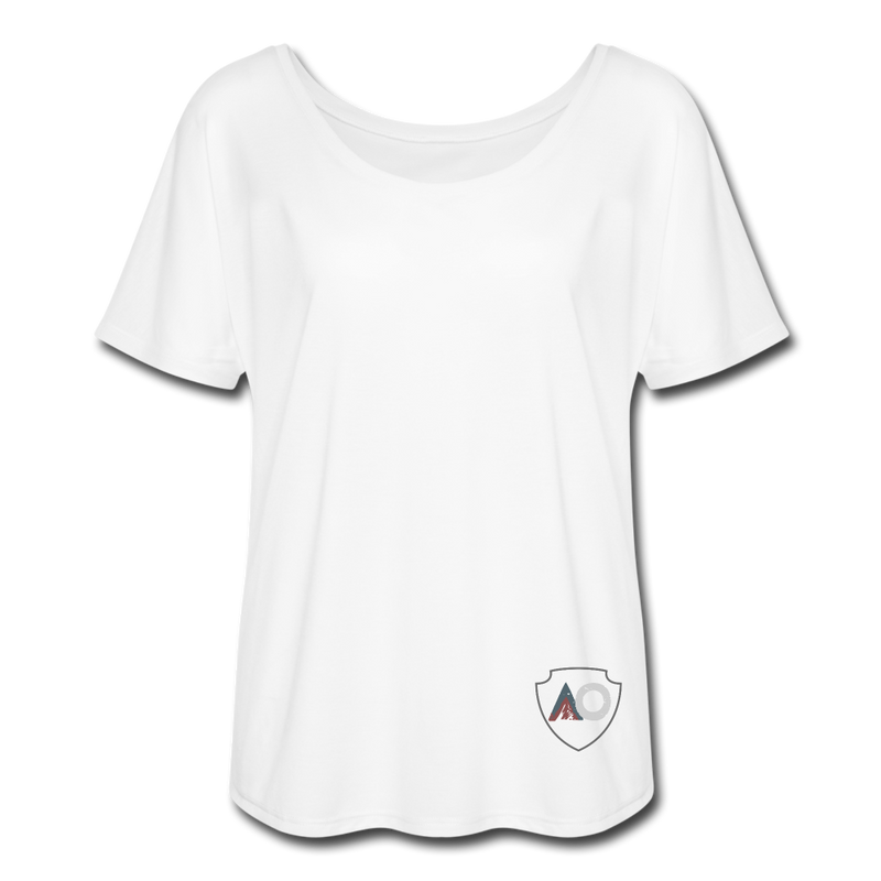 Load image into Gallery viewer, Women’s Flowy T-Shirt - white
