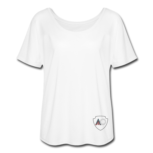 Women’s Flowy T-Shirt - white