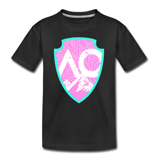 Original PINK Logo Toddler Premium T-Shirt - black