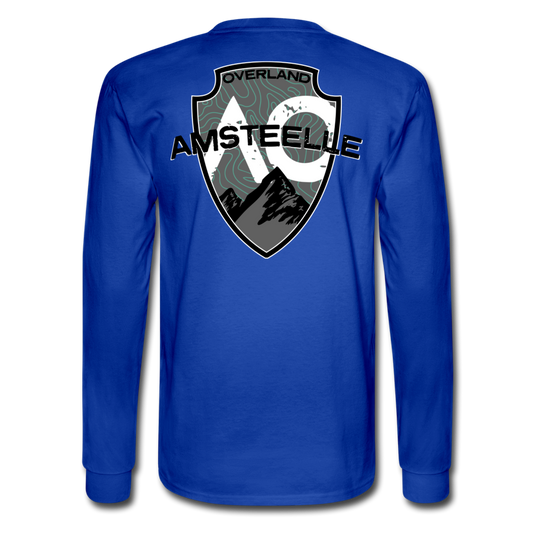 Men's Long Sleeve T-Shirt - royal blue