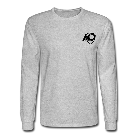 Men's Long Sleeve T-Shirt - heather gray