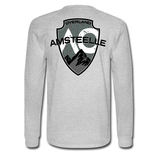 Men's Long Sleeve T-Shirt - heather gray