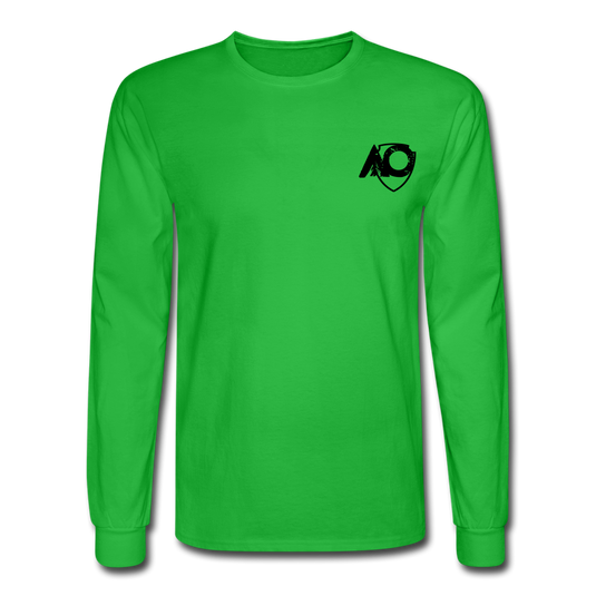 Men's Long Sleeve T-Shirt - bright green