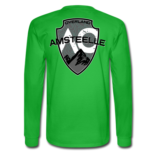 Men's Long Sleeve T-Shirt - bright green