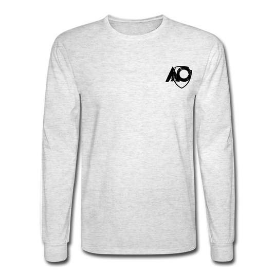 Men's Long Sleeve T-Shirt - light heather gray