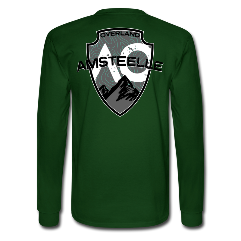 Load image into Gallery viewer, Men&#39;s Long Sleeve T-Shirt - forest green
