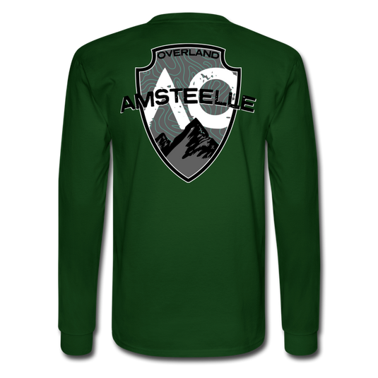 Men's Long Sleeve T-Shirt - forest green