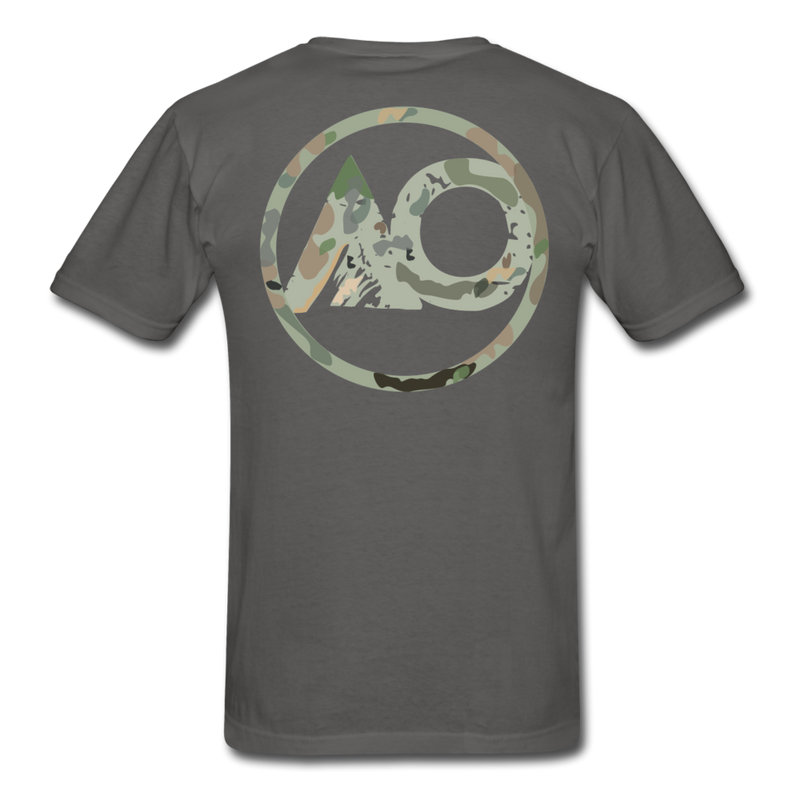 Load image into Gallery viewer, AO Camo short sleeve - charcoal
