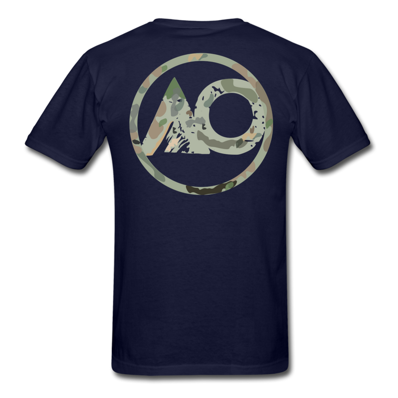 Load image into Gallery viewer, AO Camo short sleeve - navy
