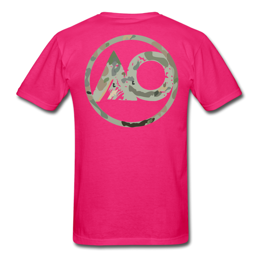 AO Camo short sleeve - fuchsia