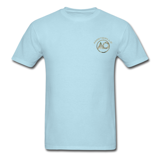 AO Camo short sleeve - powder blue