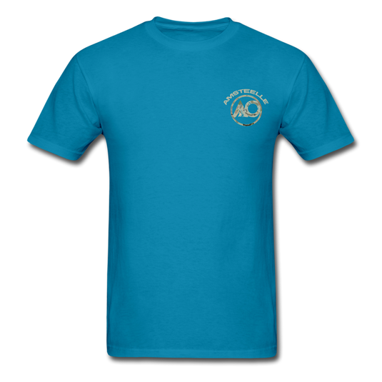 AO Camo short sleeve - turquoise