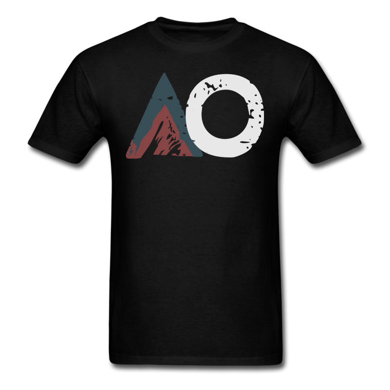 Load image into Gallery viewer, Ultimate AO Logo Front short sleeve - black
