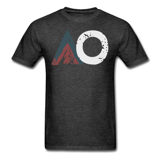 Ultimate AO Logo Front short sleeve - heather black