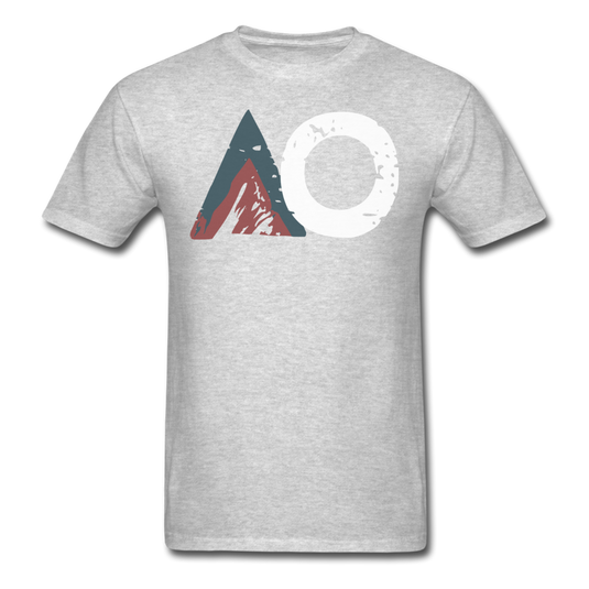 Ultimate AO Logo Front short sleeve - heather gray