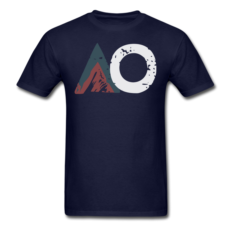 Load image into Gallery viewer, Ultimate AO Logo Front short sleeve - navy
