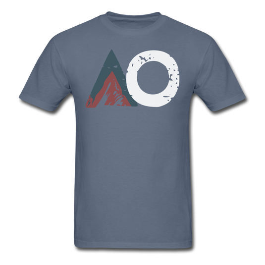 Ultimate AO Logo Front short sleeve - denim