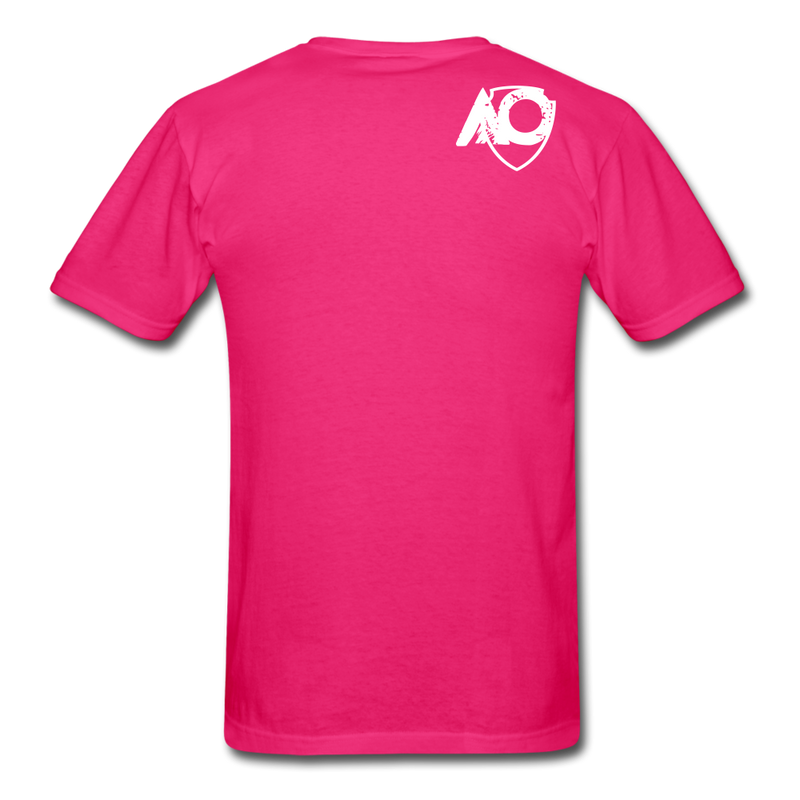 Load image into Gallery viewer, Adult Rainbow Tee - fuchsia
