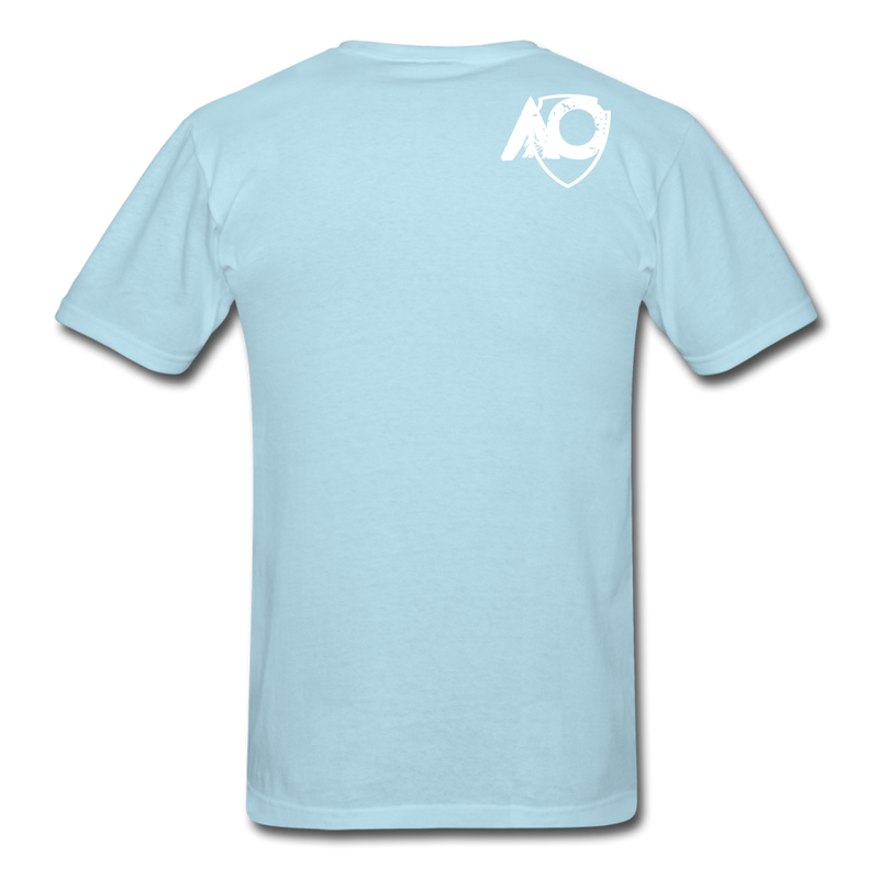 Load image into Gallery viewer, Adult Rainbow Tee - powder blue
