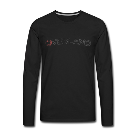 Hidden Overland Logo Front - black