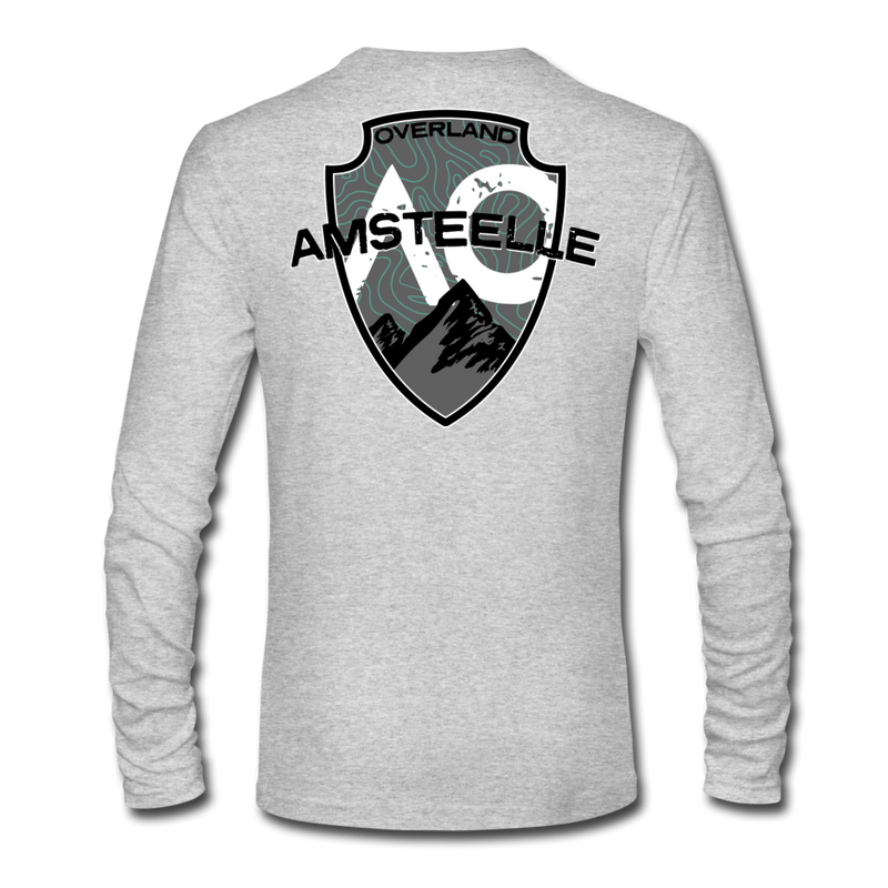 Load image into Gallery viewer, Men&#39;s Long Sleeve T-Shirt by Next Level - heather gray
