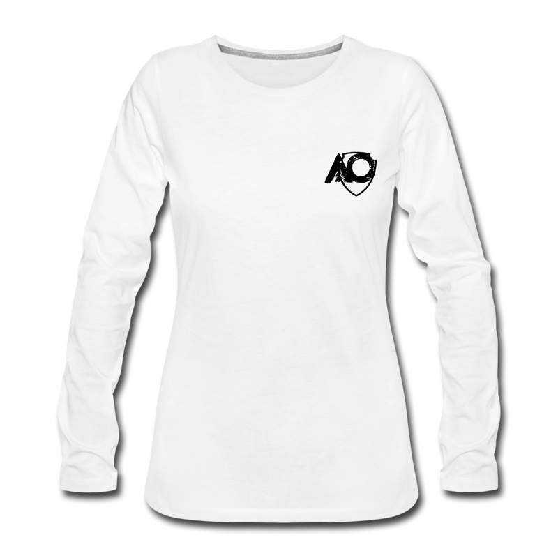 Load image into Gallery viewer, Women&#39;s Fantastic BLUE Premium Long Sleeve T-Shirt - white
